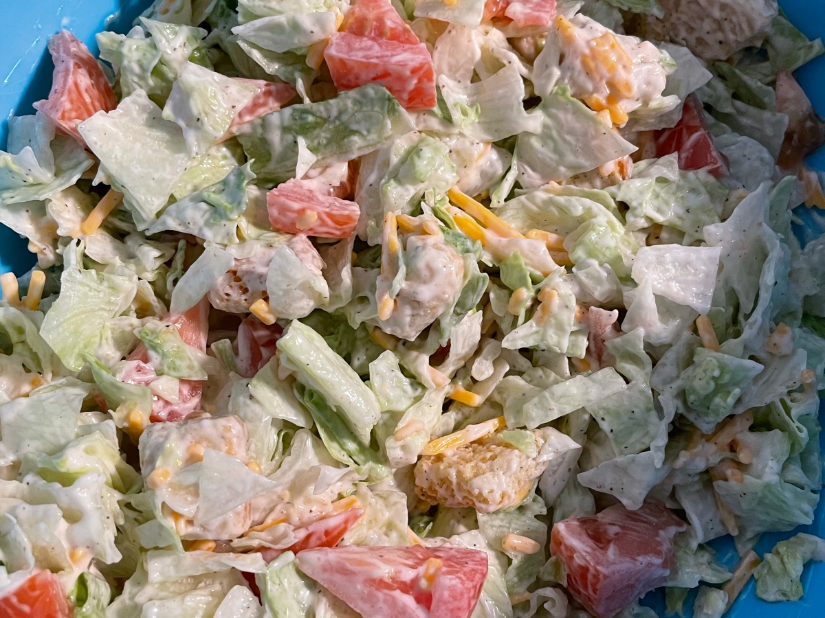 Mom’s Miracle Whip Salad